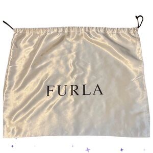 Authentic White Furla Dust Bag
